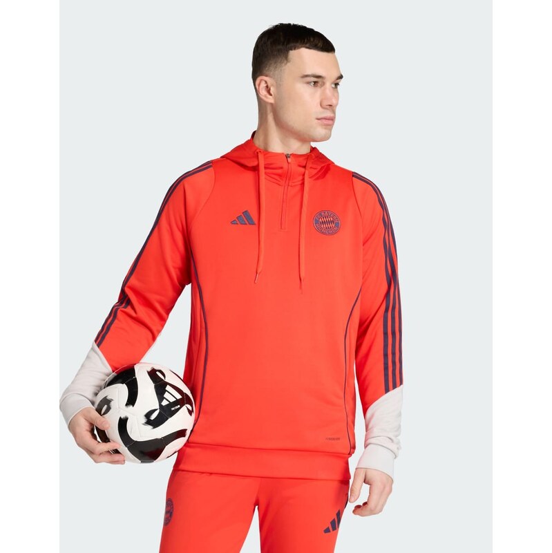 adidas performance Fc bayern 25/26 sweat hoodie in hi-res red