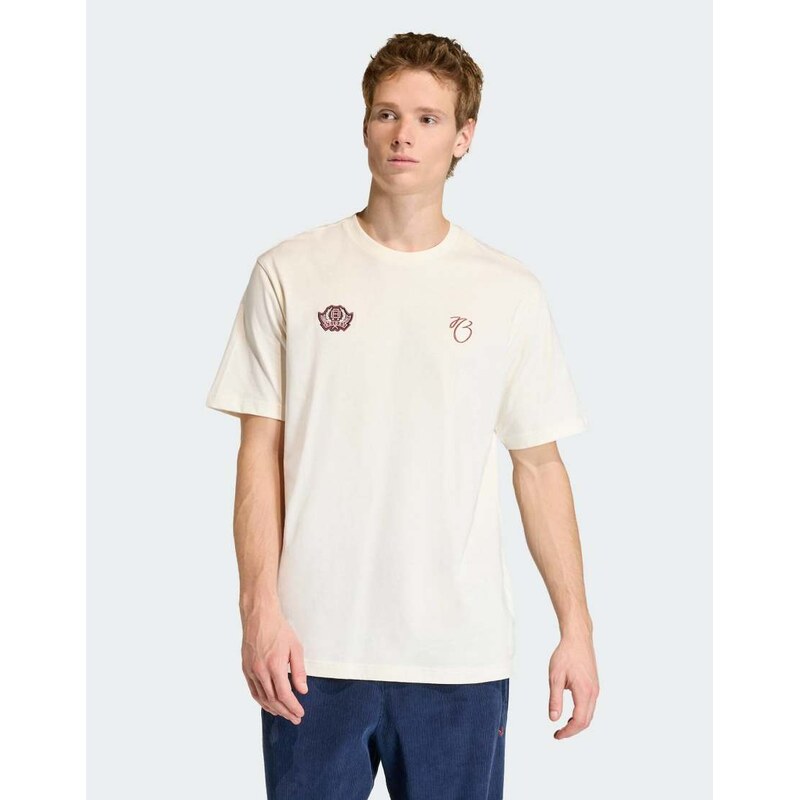 adidas performance Jude bellingham loose tee in off white