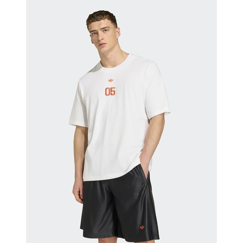 adidas performance Jude bellingham oversized tee in white