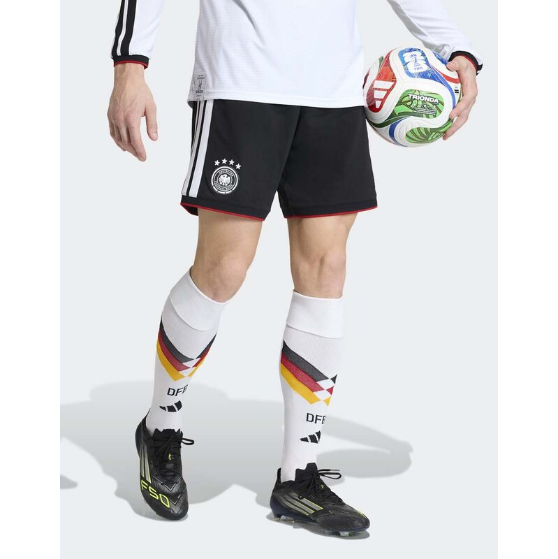 adidas performance Germany 26 home shorts in black