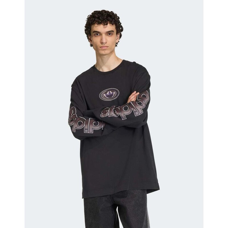 adidas Originals 90s alternative sport archive graphic long