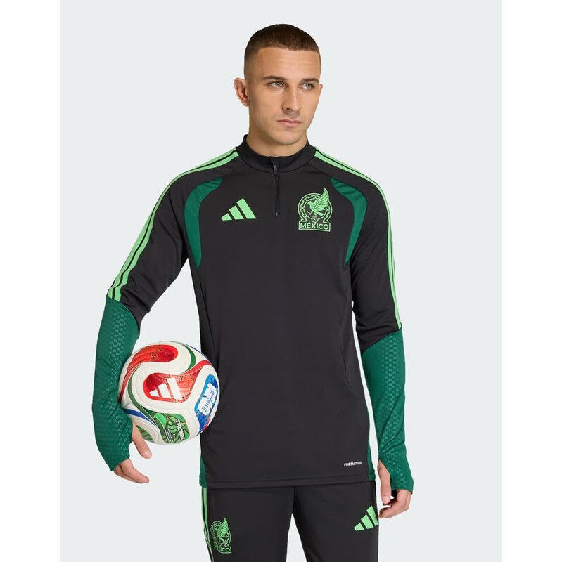 adidas performance Mexico 26 tiro training top in black