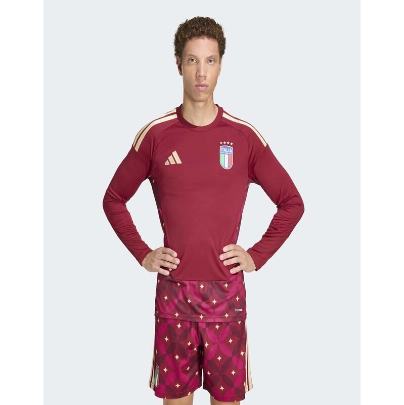 adidas performance Italy 26 home goalkeeper long sleeve jersey