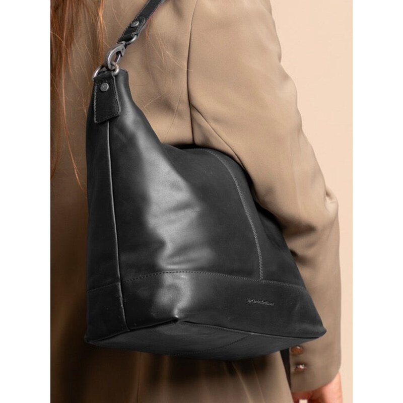 Dámská kožená kabelka The Chesterfield Brand Amelia - černá