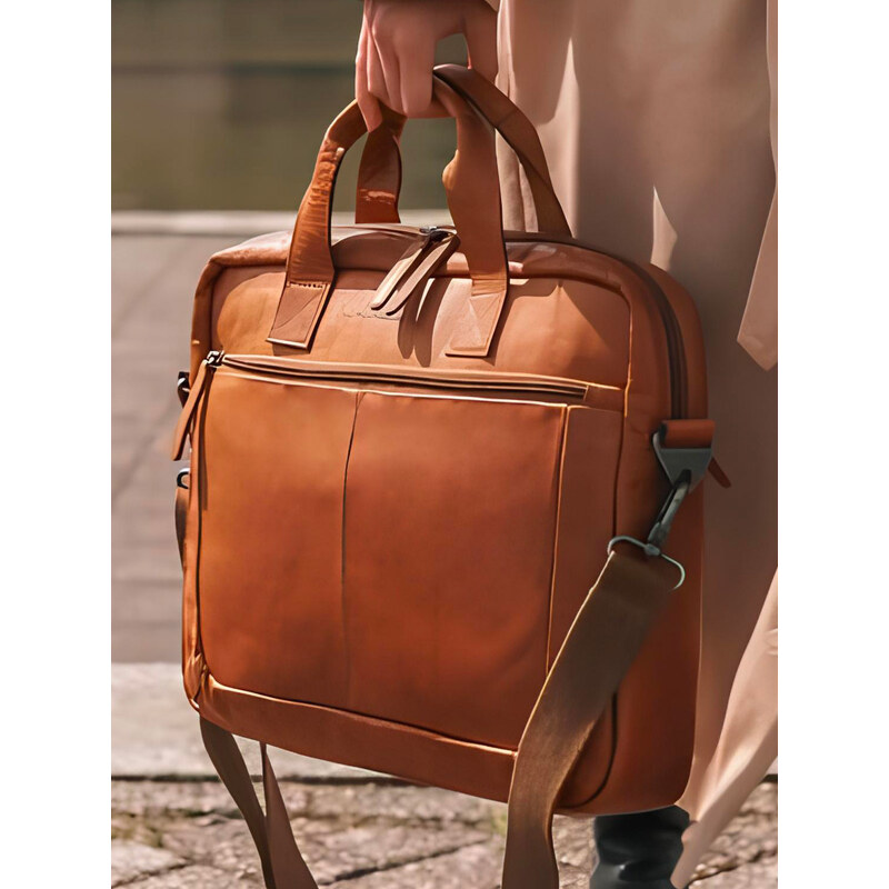 Pánská kožená taška na notebook The Chesterfield Brand Koen -