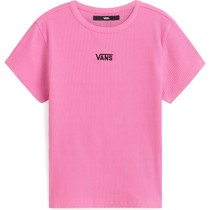 VANS Tričko Cameron světle růžová / černá
