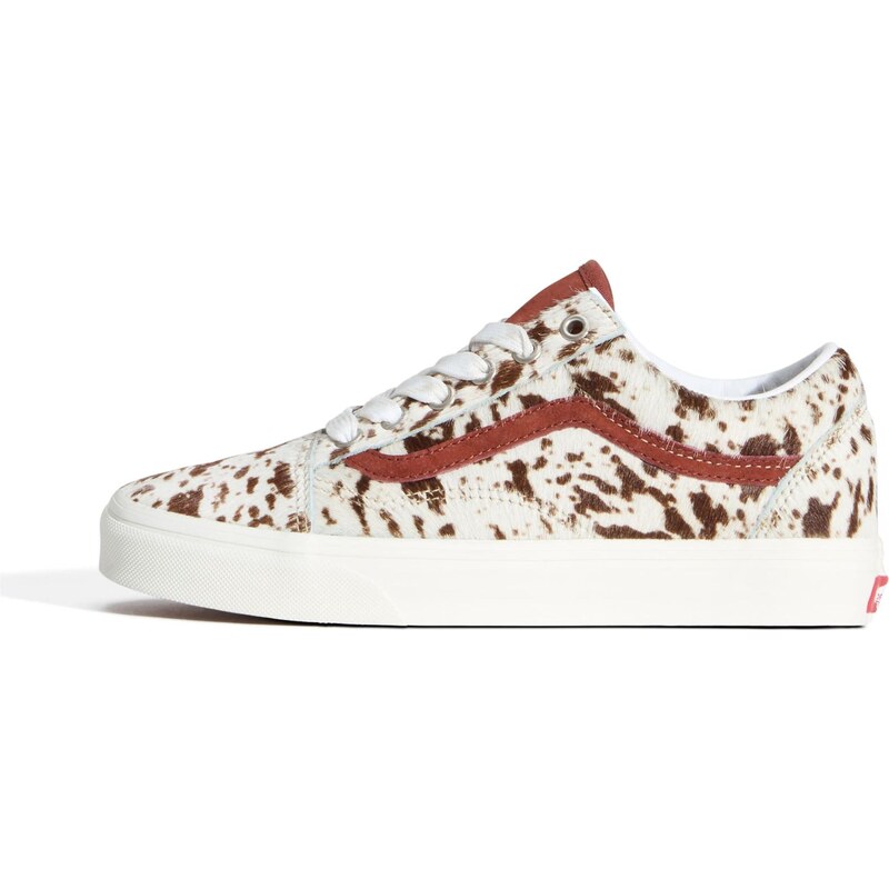 VANS Tenisky Old Skool hnědá / koňaková / barva bílé vlny