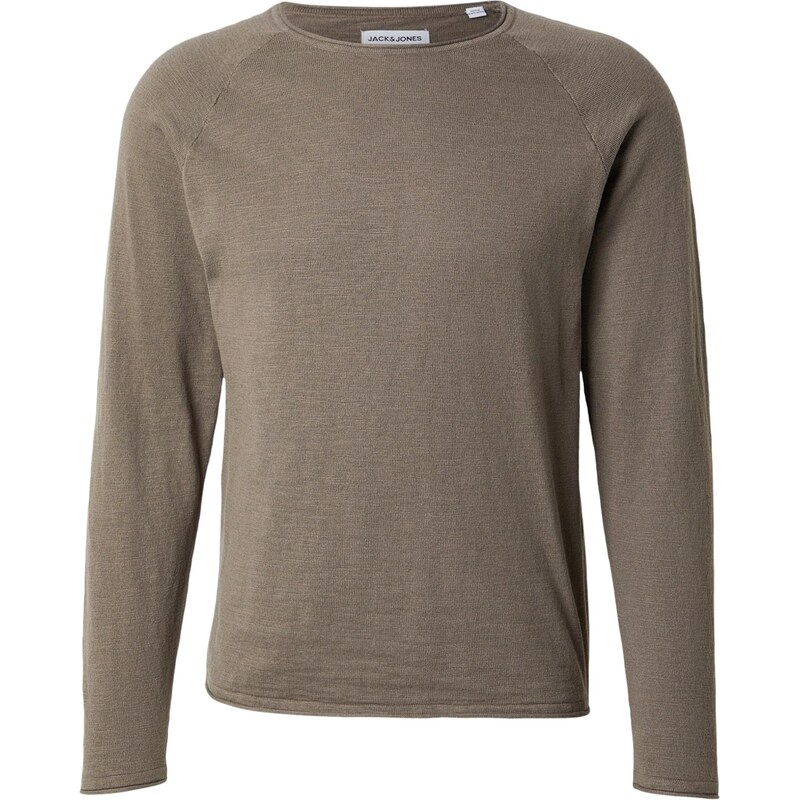 JACK & JONES Svetr JJBreeze hnědá