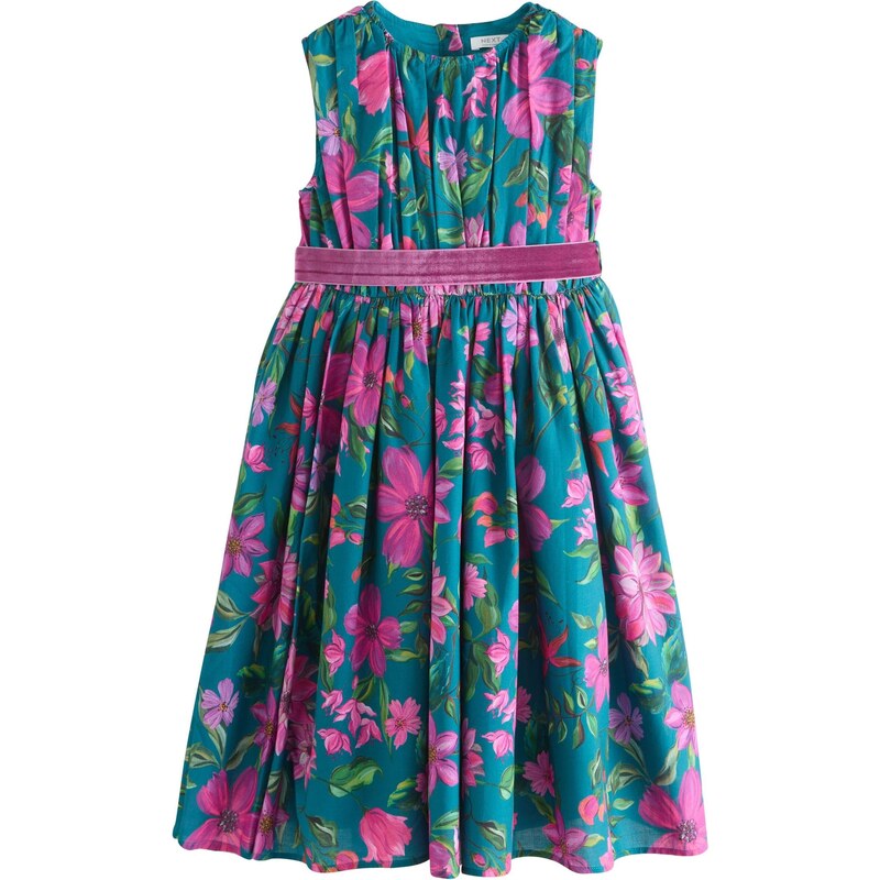 Next Šaty azurová modrá / olivová / fialová / pink