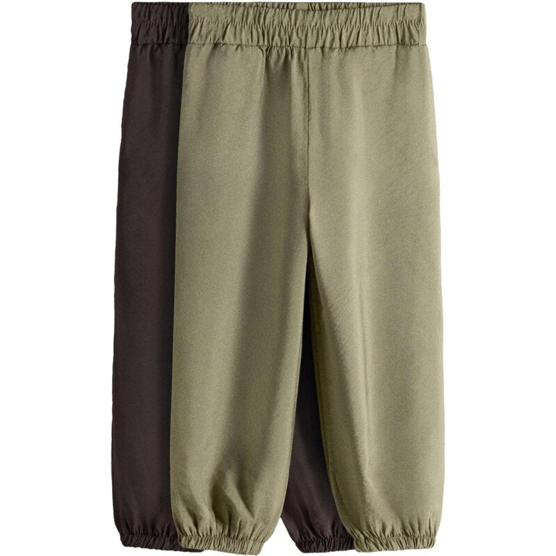 The Set Kalhoty čokoládová / khaki