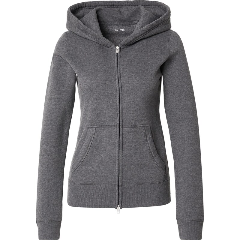 HOLLISTER Mikina tmavě šedá