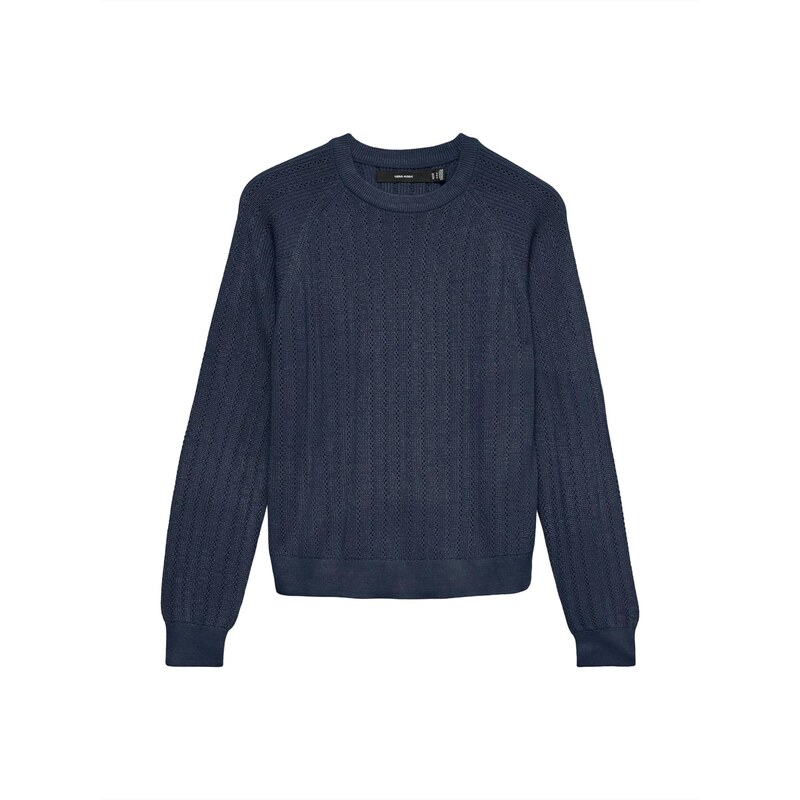 VERO MODA Svetr VMNewlex marine modrá
