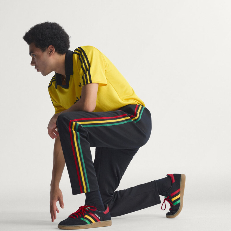 Adidas Sportovní kalhoty Jamaica x Bob Marley Originals