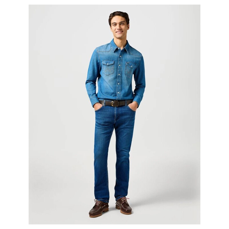 Džíny pro muže WRANGLER GREENSBORO DANDELION SUMMER 112378852