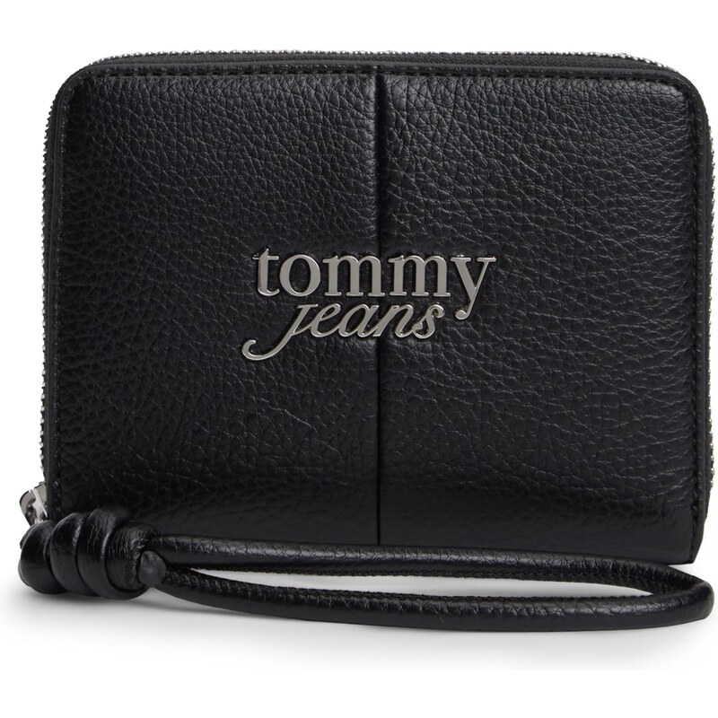Tommy Jeans Peněženka Bold černá / stříbrná 113403079