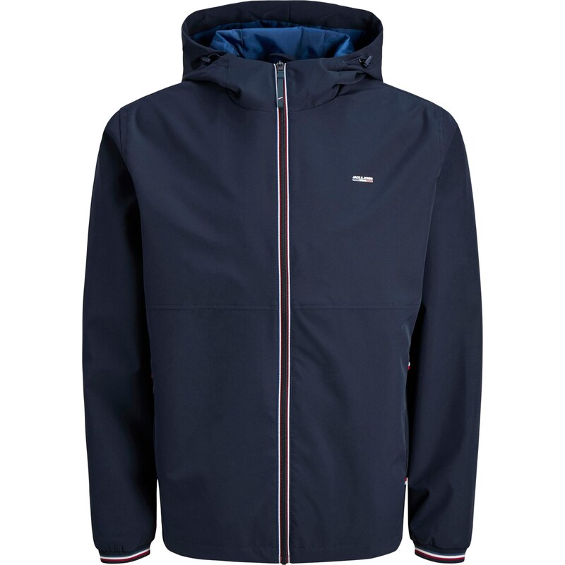JACK & JONES Přechodná bunda JPRBLUALVES noční modrá / červená /