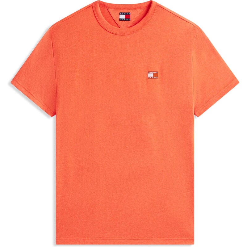 Tommy Jeans Tričko oranžově červená