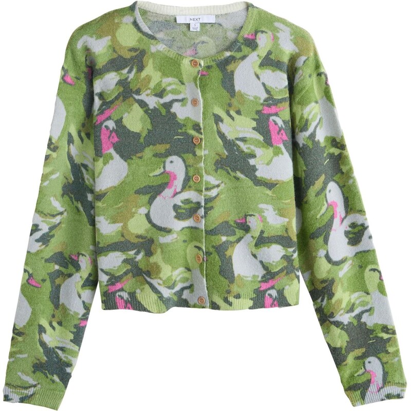 Next Kardigan kiwi / jedle / světle růžová / offwhite 113403437