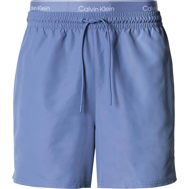 Calvin Klein Swimwear Plavecké šortky Essential modrá džínovina
