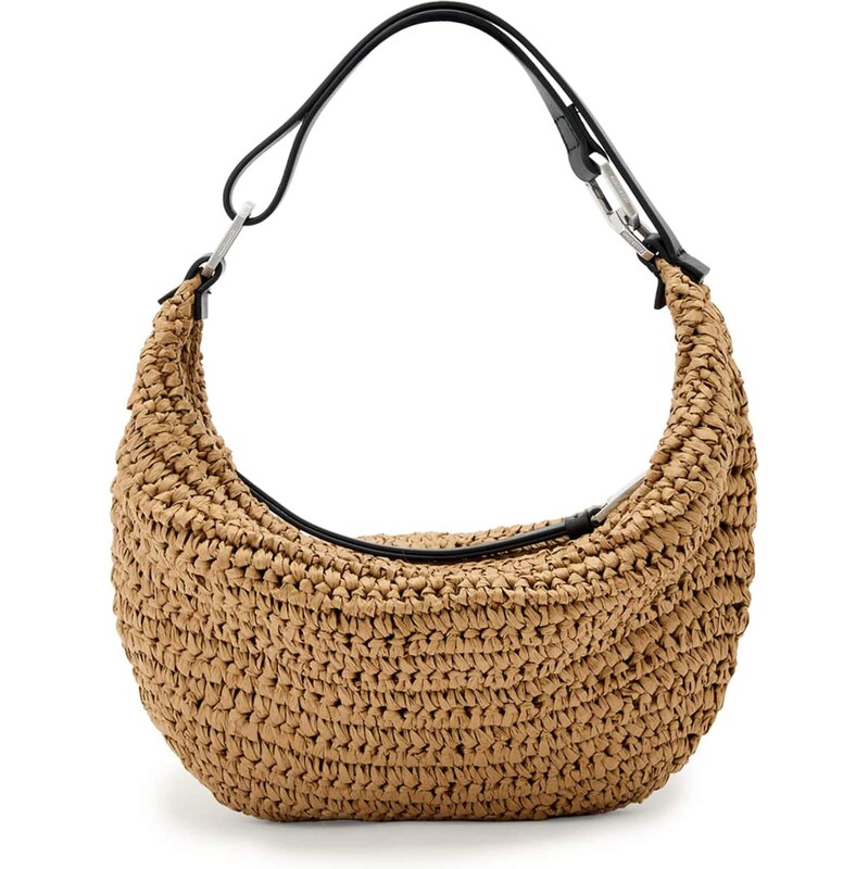 AllSaints Taška přes rameno LUNA cappuccino / černá 113403613