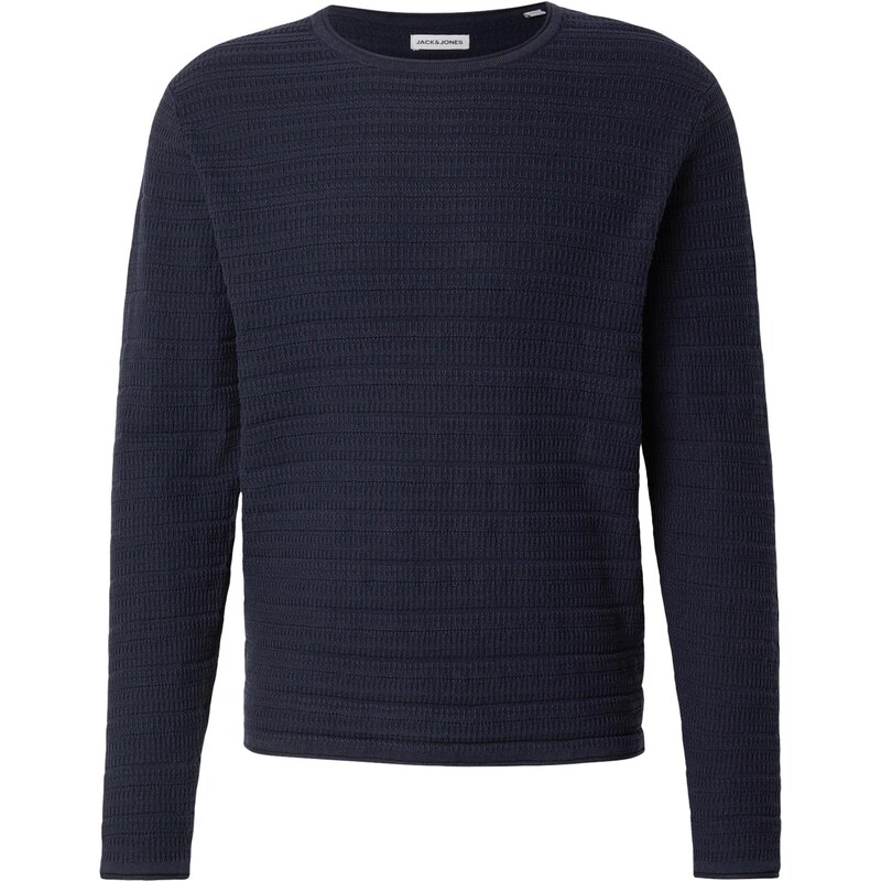 JACK & JONES Svetr JJDUKE námořnická modř