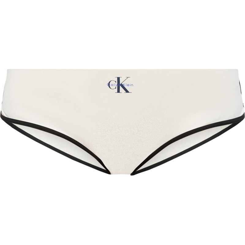 Calvin Klein Swimwear Spodní díl plavek černá / offwhite
