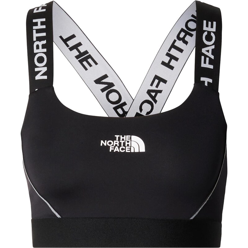 THE NORTH FACE Sportovní podprsenka CAMBRENA černá / bílá