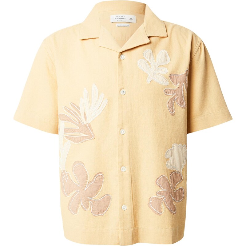 Abercrombie & Fitch Košile béžová / světle hnědá / pastelově žlutá / 113403971