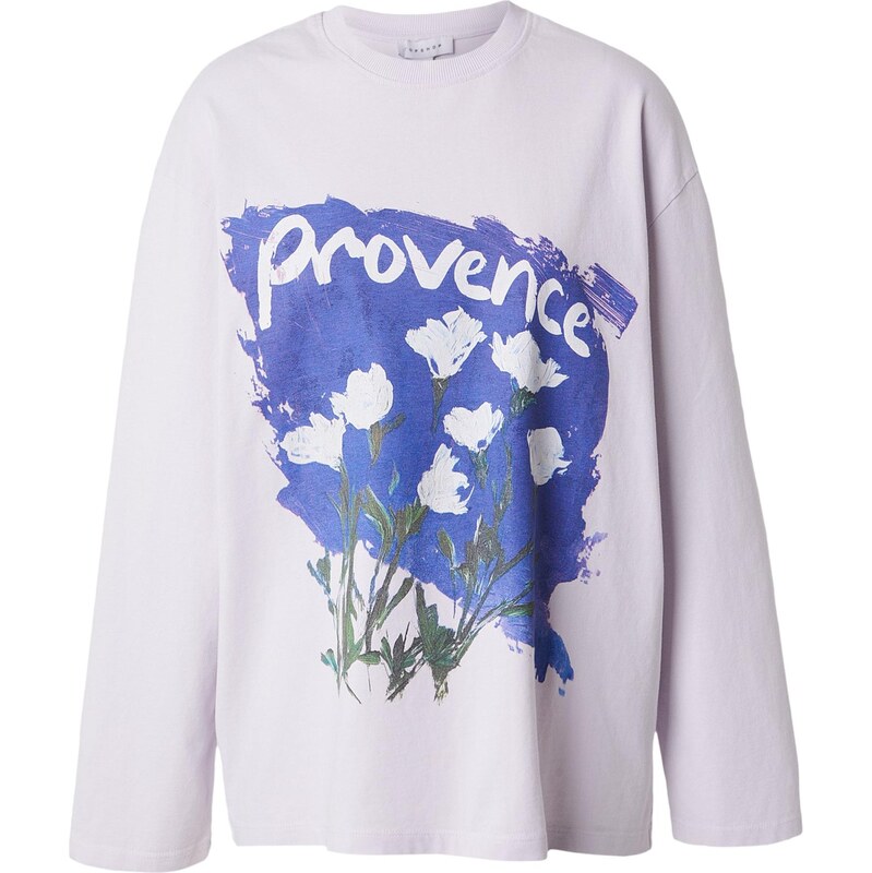 TOPSHOP Tričko LINA modrá / jedle / pastelová fialová