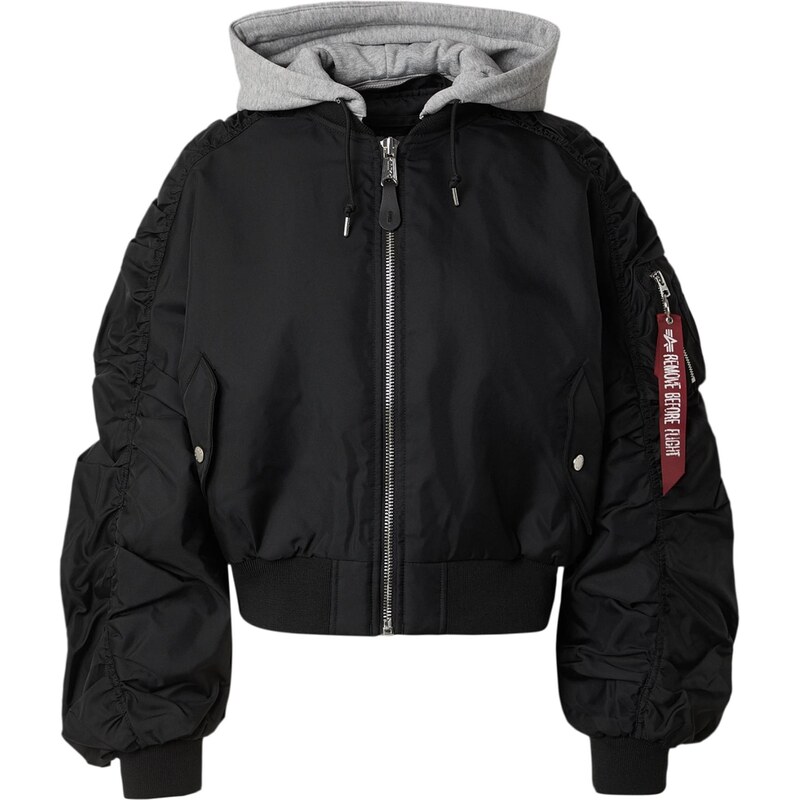 ALPHA INDUSTRIES Přechodná bunda černá 113404004