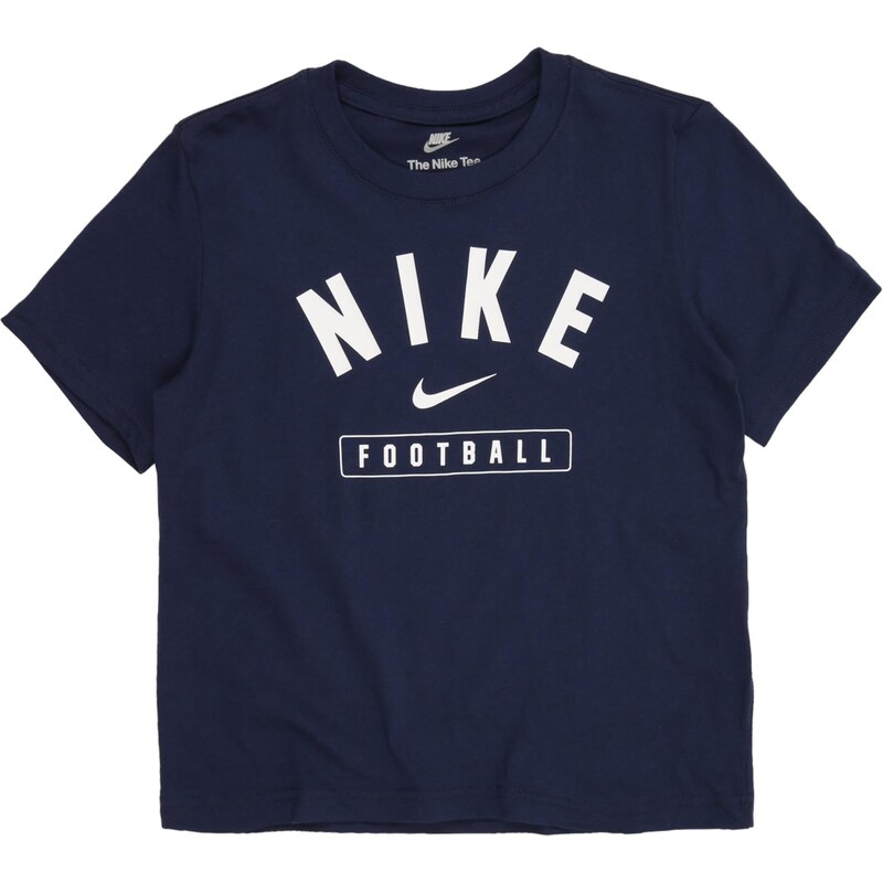 Nike Sportswear Tričko námořnická modř / bílá