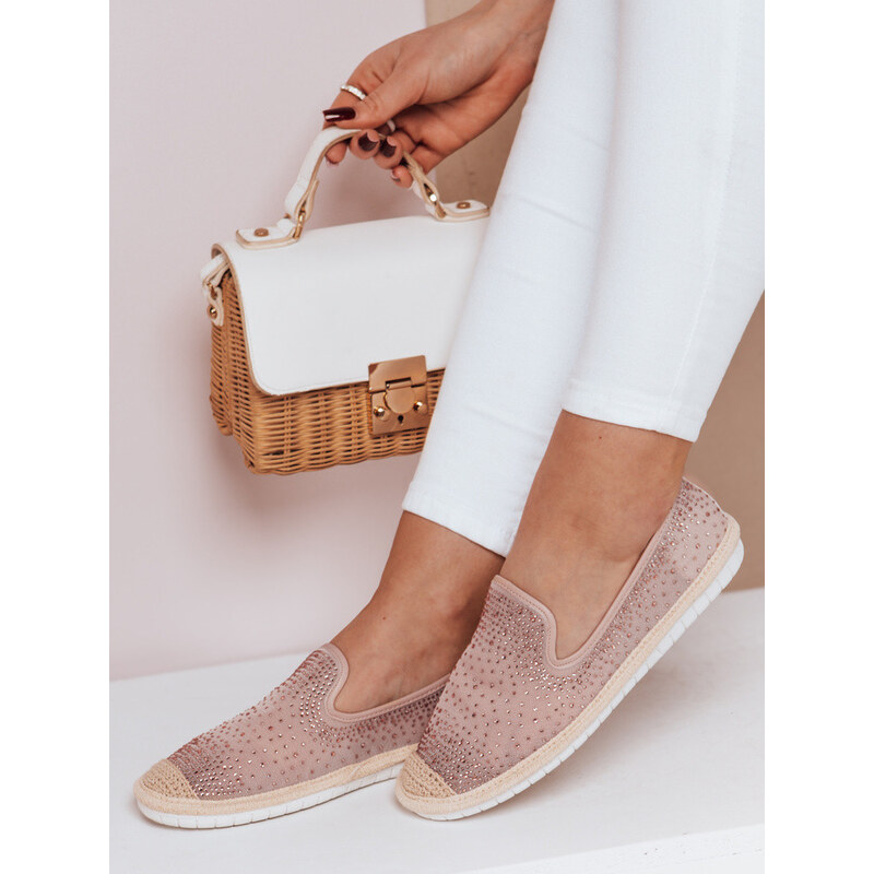 Dámské béžové espadrilky SHINE FashionStreet ZY0062