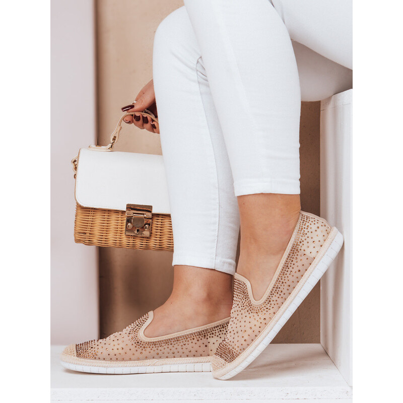 Dámské zlaté espadrilky SHINE FashionStreet ZY0061