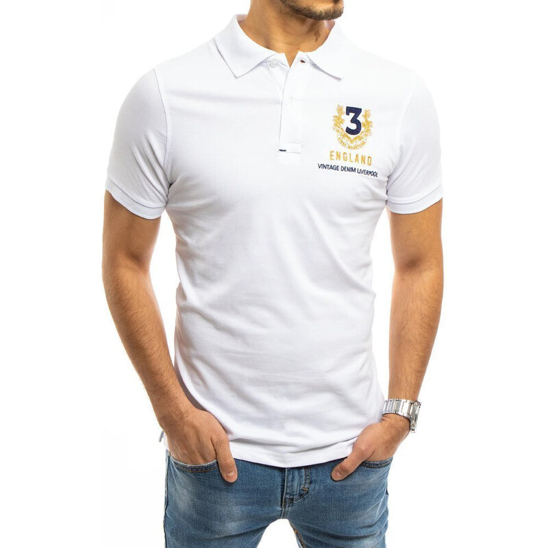 FashionStreet pánská bílá polokošile PX0360