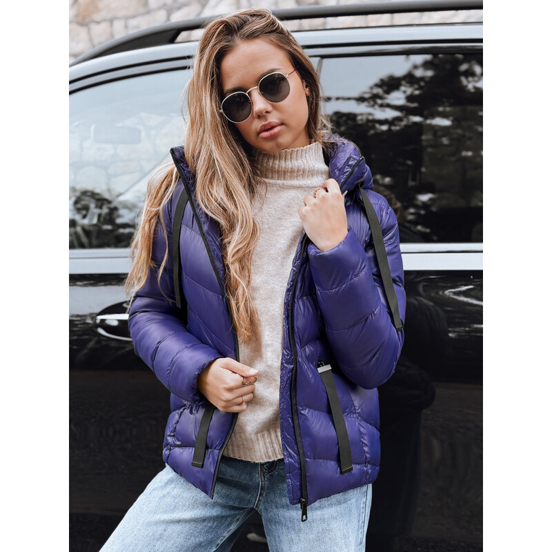 Dámská prošívaná bunda MALLA navy blue FashionStreet TY1973 113426547