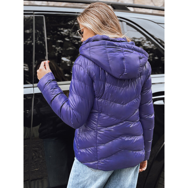 Dámská prošívaná bunda navy blue Dstreet model 21963595 -