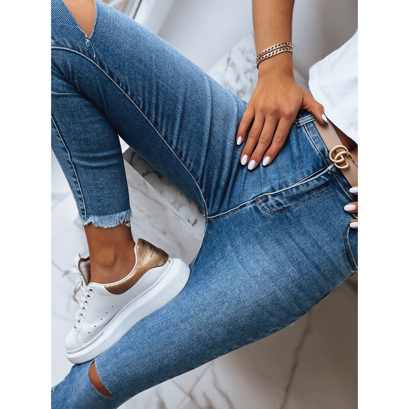 Dámské kalhoty GOOD modré Dstreet model 21968382 - FashionStreet