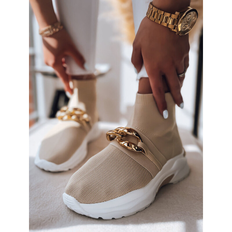 Dámské boty ELISA beige FashionStreet ZY0280 113510668