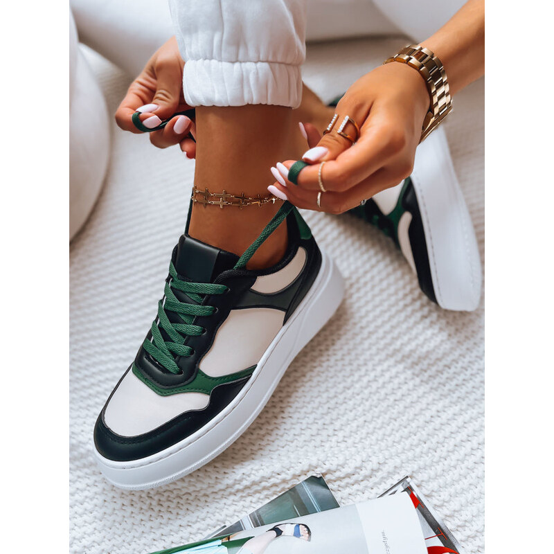 Dámské tenisky MEILA black-green FashionStreet ZY0322