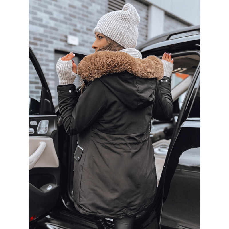 Dámská bunda parka černá Dstreet model 21972128 - FashionStreet
