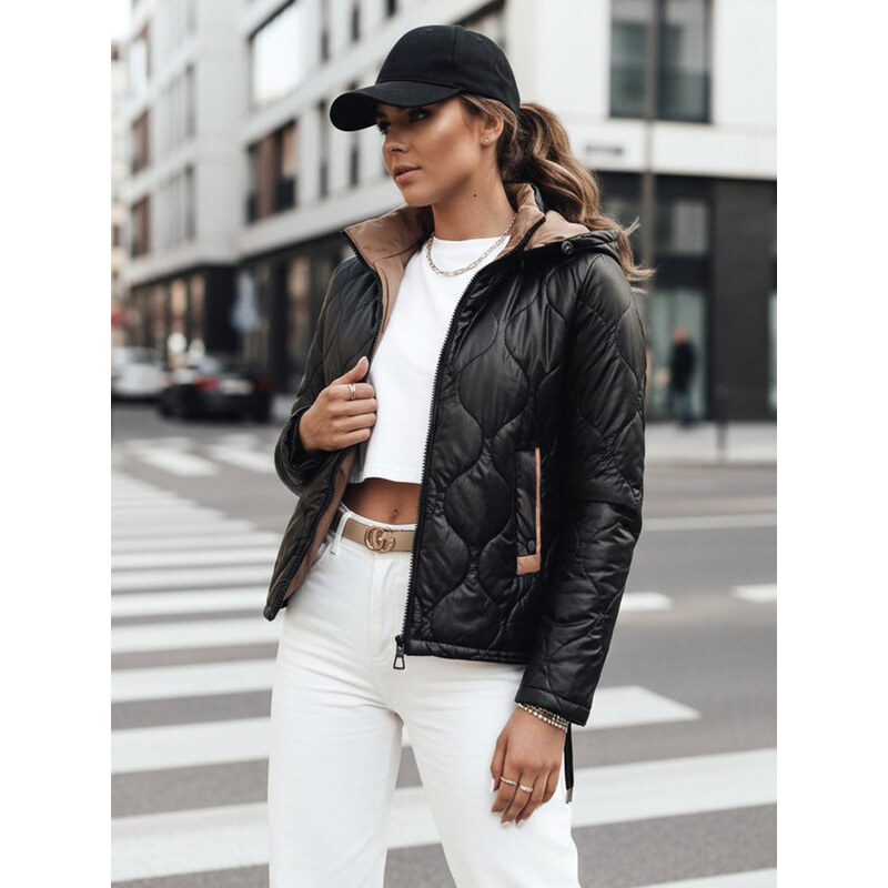 Dámská prošívaná bunda MAXWELL černá FashionStreet TY4111 113426933