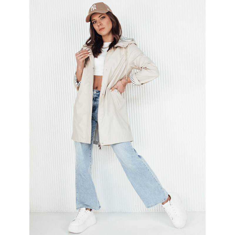 Dámská přechodná bunda KELION béžová FashionStreet TY4152