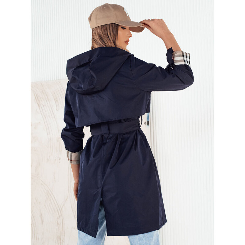 Dámská přechodná bunda parka navy blue Dstreet model 21974246 -