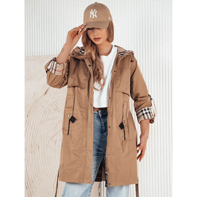 Dámská přechodná bunda parka CIVIT béžová FashionStreet TY4213