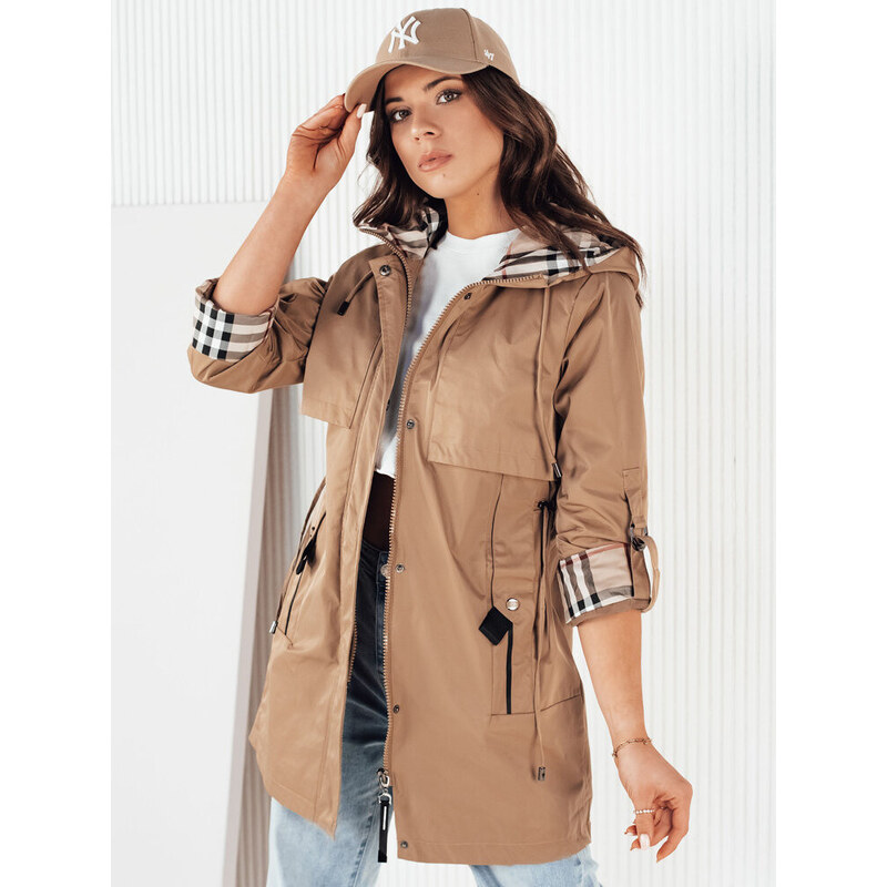 Dámská přechodná bunda VERDU béžová FashionStreet TY4225