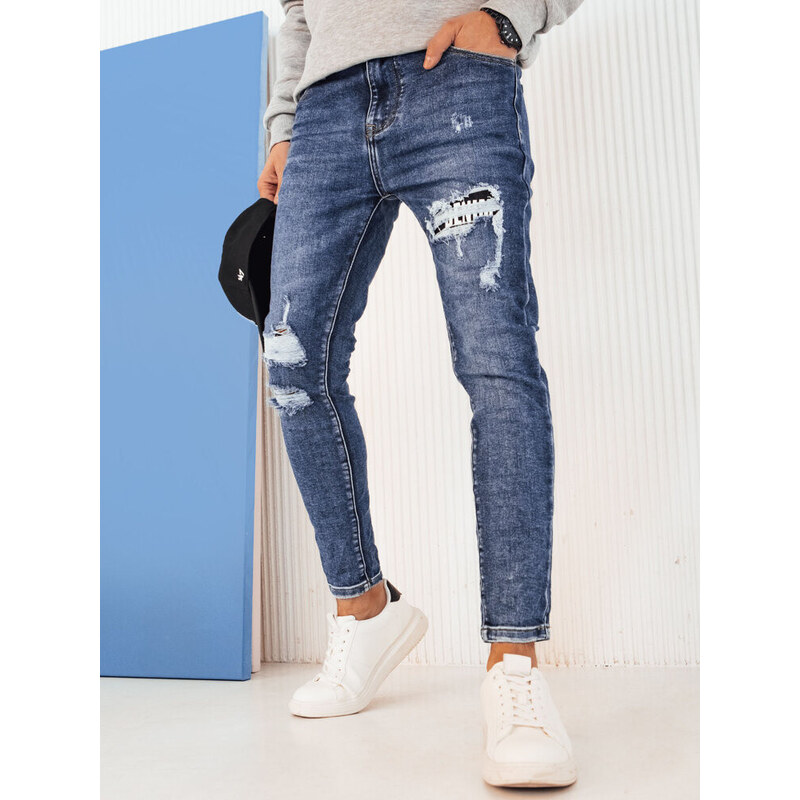 FashionStreet pánské modré džínové kalhoty UX4235