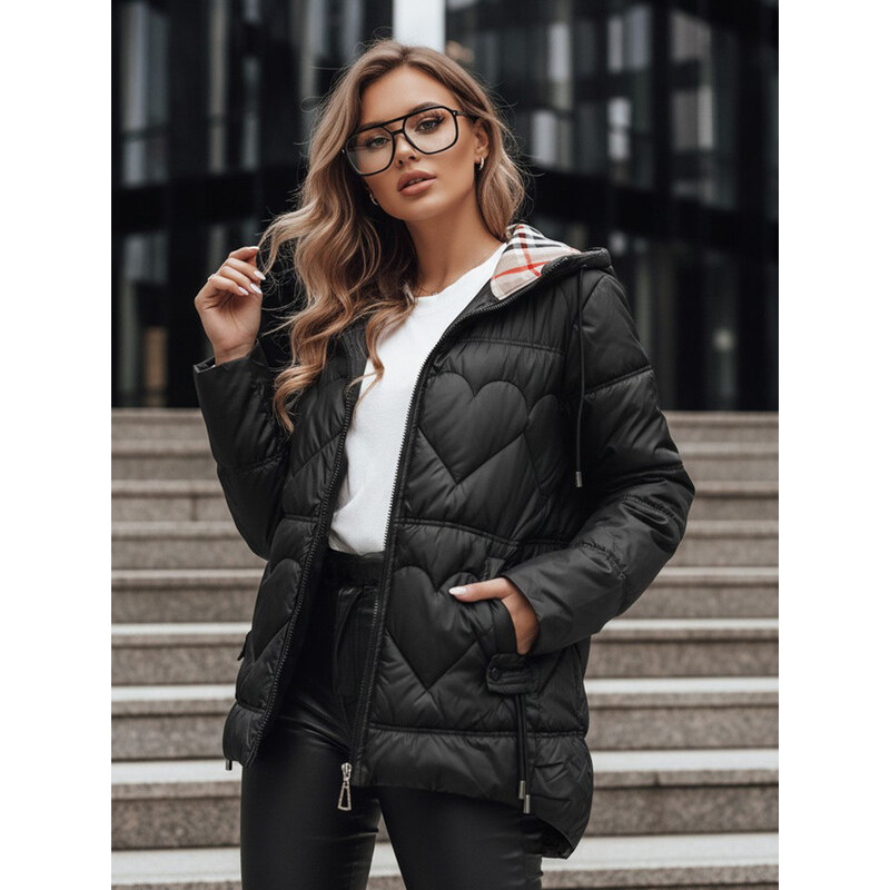 Dámská prošívaná bunda OLMO černá FashionStreet TY4242 113427062