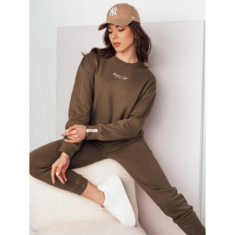 Dámská oversize mikina AWIOL hnědá FashionStreet BY1273