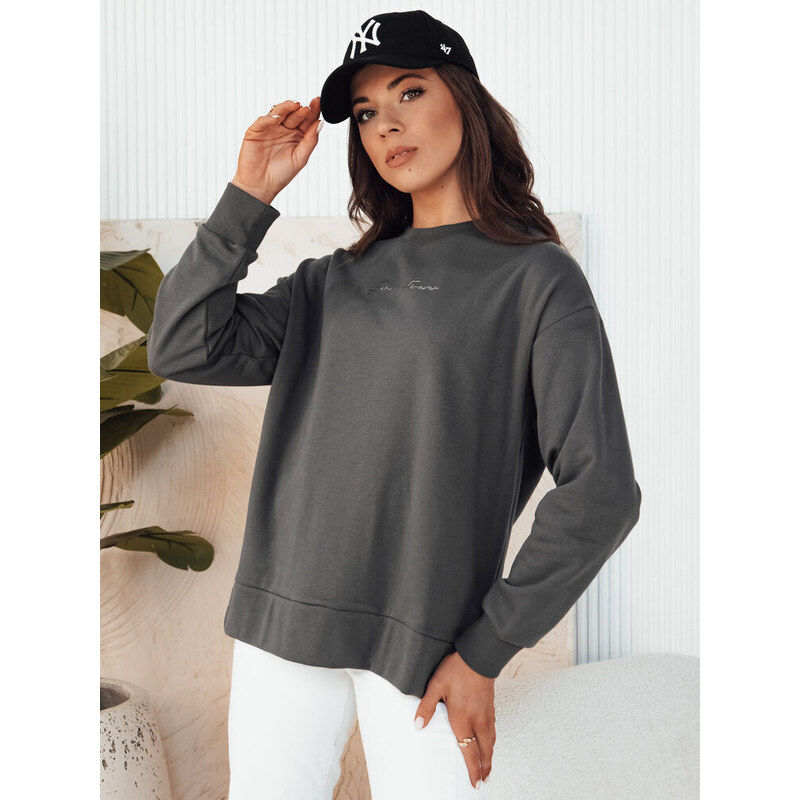 Dámská grafitová mikina ERIAN FashionStreet BY1276 113427100