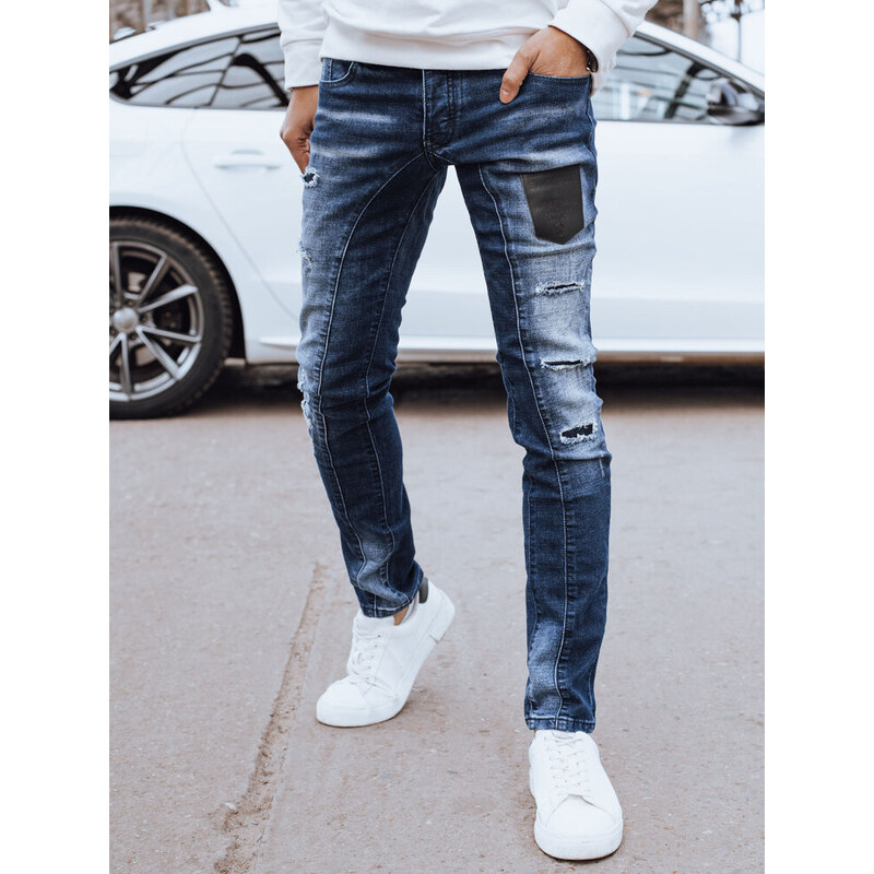 FashionStreet pánské modré džínové kalhoty UX4296